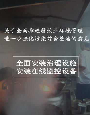 广州市《关于全面推进餐饮业环境管理进一 步强化污染综合整治的意见》